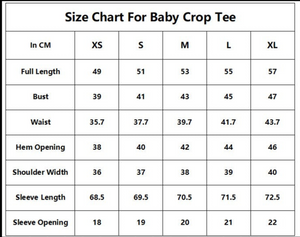 Chaos Longsleeve Baby Tee Black and Purple