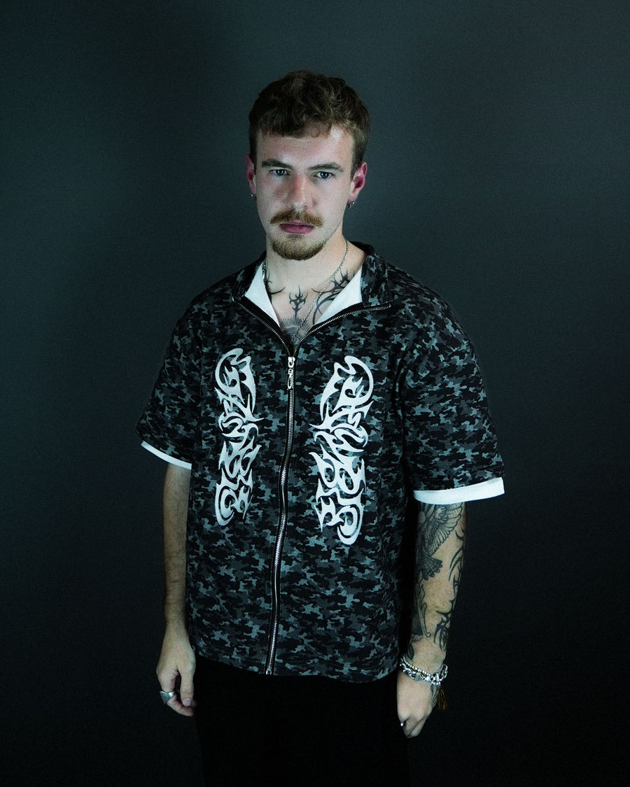 Camo Zip Up