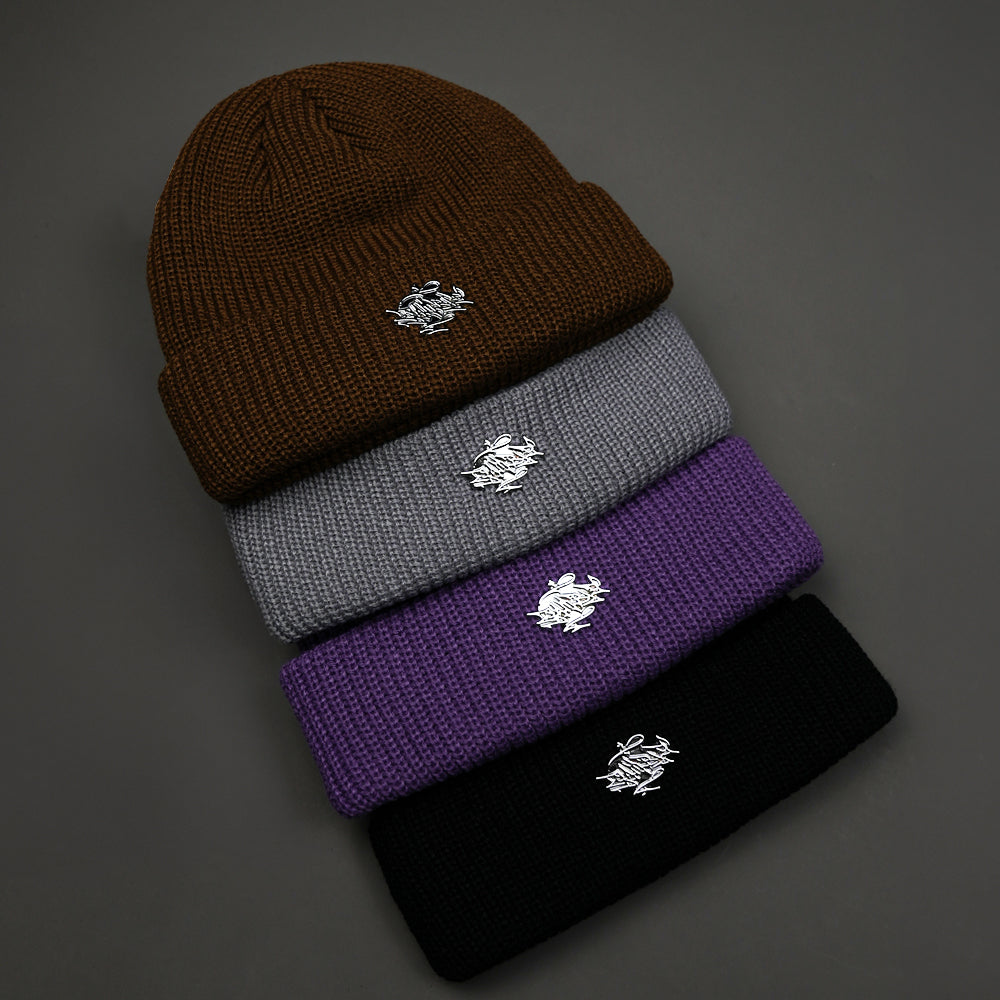 Metal Logo Beanies