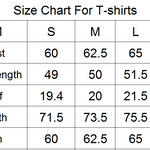 white Cut and Sew Tee sizing