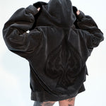 Heavy Ace jacket showing the Ace artwork on the back