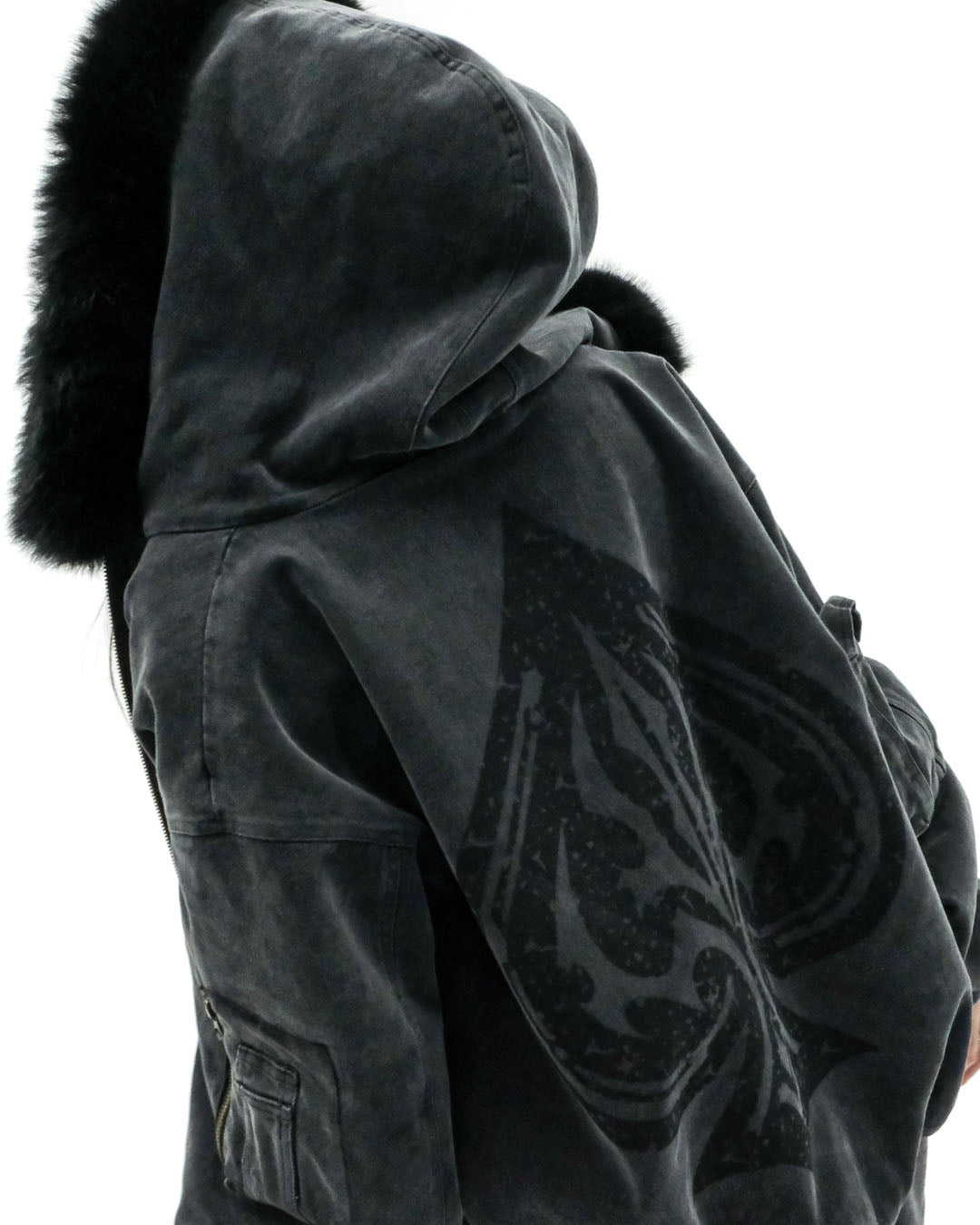Close view of the Ace artwork on the Heavy Ace jacket