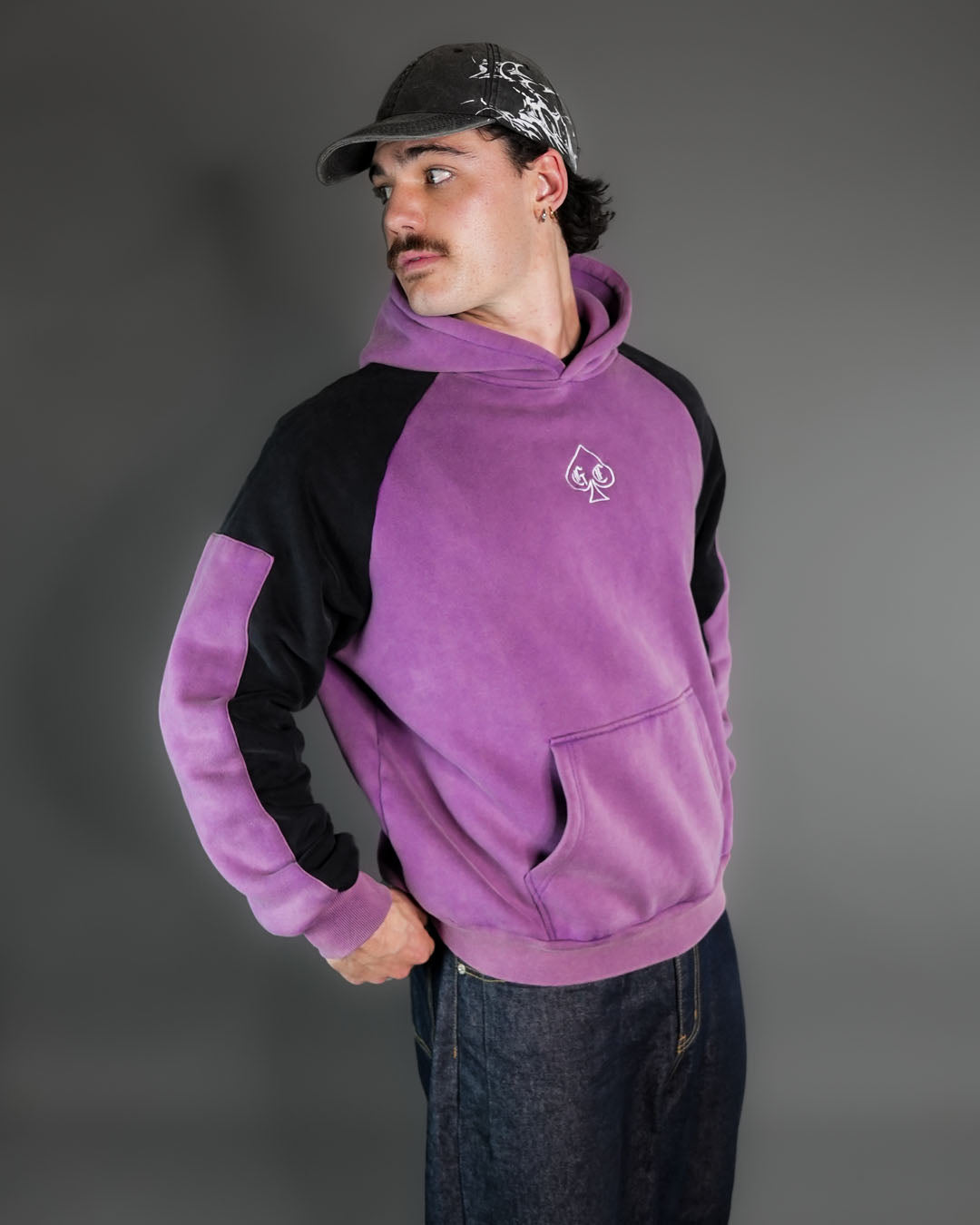 Purple Fade Out Hoodie