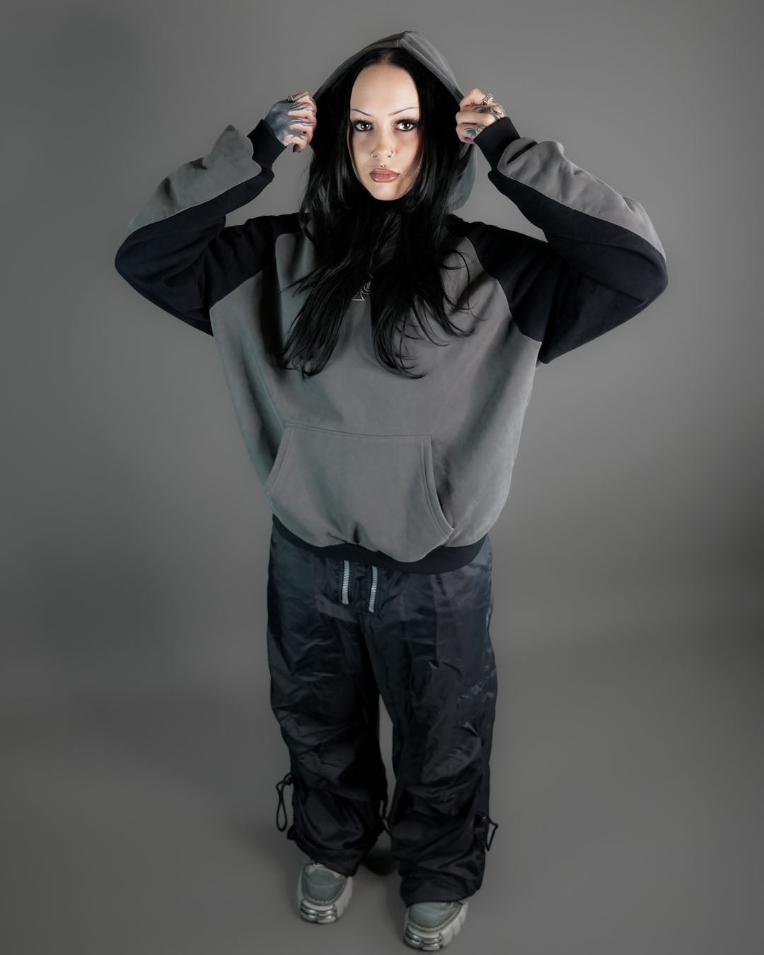 Black Fade Out Hoodie