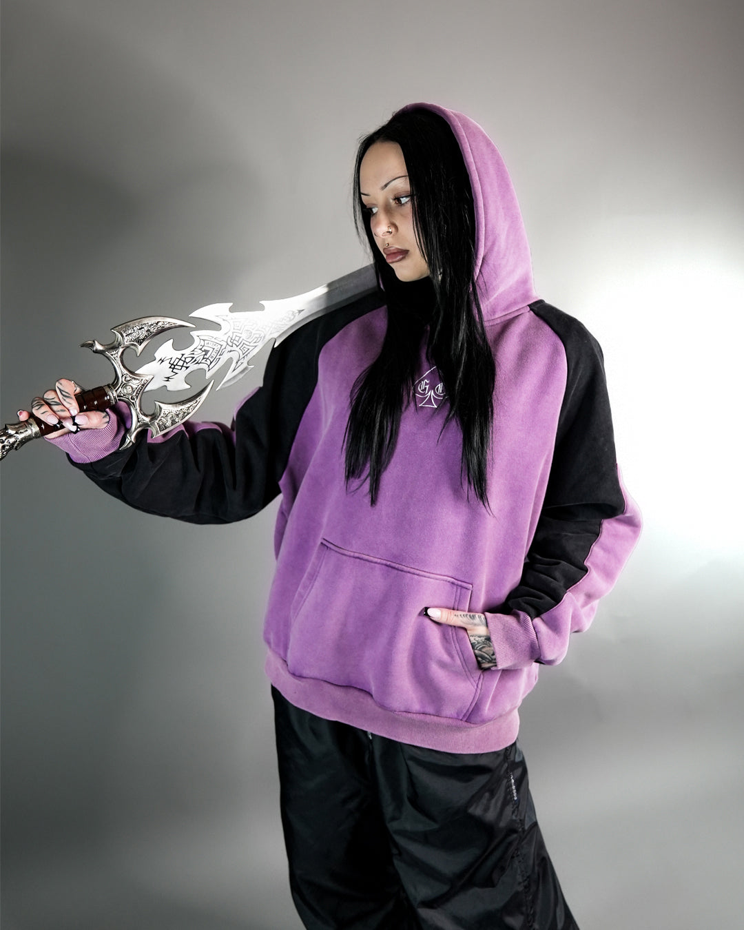 Purple Fade Out Hoodie